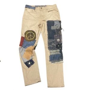 Denim Jeans with Patches